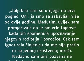 “Zaljubila sam se u njega, cim sam ga vidjela, to je bila ljubav na prvi pogled…”