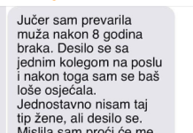 Prevarila sam muža nakon 8 godina braka…..