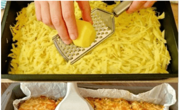 Lakše od pice! Samo narendajte 3 krompira! Jednostavan i jeftin recept