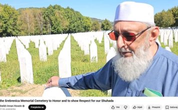 Negator genocida i samozvani (ne)islamski učenjak u Potočarima: Gost iz Beograda, režija iz Moskve