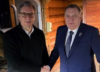 Vučić se sastao s Dodikom: “Razgovarali smo o temama od značaja za budućnost srpskog naroda”