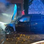 Zapaljeno službeno vozilo Grada Mostara ispred porodične kuće gradonačelnika Marija Kordića